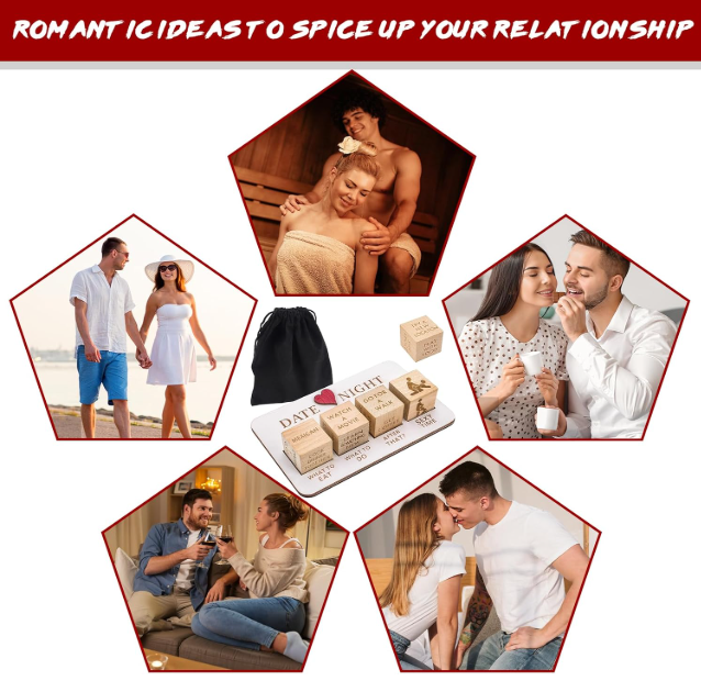 Date Night Dare Dice – The Ultimate Couple’s Game