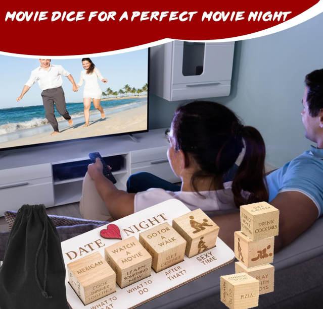 Date Night Dare Dice – The Ultimate Couple’s Game
